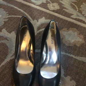 Alfani Black Patent Heels